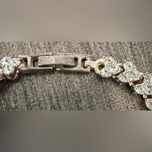 Dazzling Vintage Bracelet with Rhinestone Accents - Picture 4 of 7